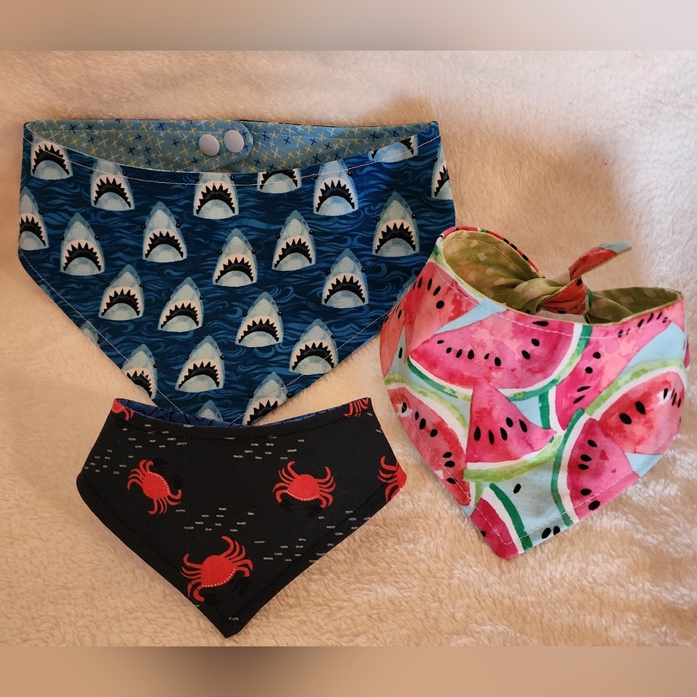 Dog Bandanas in Summer Theme
